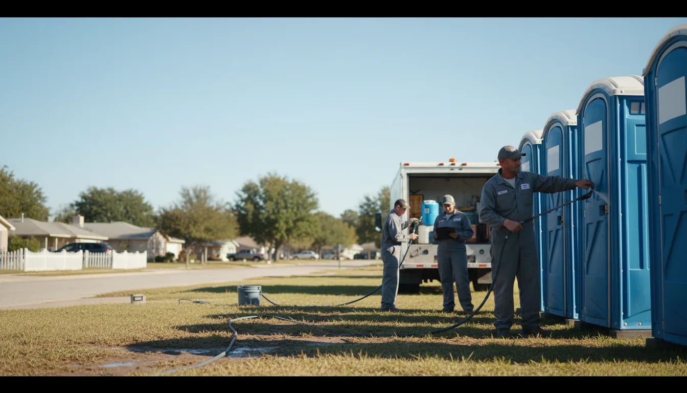 Long-Term Portable Toilet Rental in Crownsville, MD near me